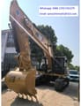2023 Caterpillar 330D2L crawler excavator, front three-quarter view