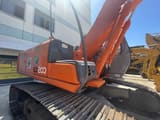 2005 Hitachi EX200 crawler excavator, side view