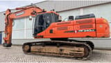 2014 Doosan DX340LC crawler excavator, side view