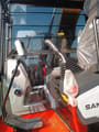 2023 Sany SY75C crawler excavator interior cab view