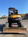 2017 Mecalac 7MWR wheel excavator, rear view