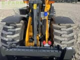 2025 Schäffer 2430S ELITE mini excavator front view of loader arm and attachment plate