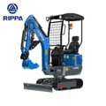 2026 Rippa R10-6 ECO mini excavator, side view