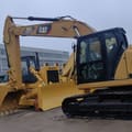 2021 Caterpillar 320 excavator side view