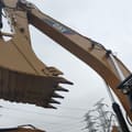 2020 Caterpillar 330D2L crawler excavator boom and bucket detail