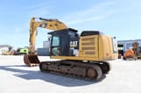 2014 Caterpillar 329E crawler excavator, side view