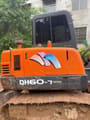 2024 Doosan DH60-7 Gold mini excavator side view