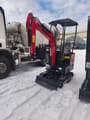 2025 JPC HT-12 mini excavator, front three-quarter view