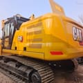 2024 Caterpillar 326GC crawler excavator rear three-quarter view