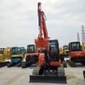 2022 Kubota KX155 mini excavator, front view