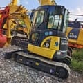 2024 Komatsu PC40 MR mini excavator, side view