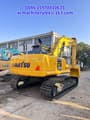 2023 Komatsu PC220 crawler excavator rear three-quarter view