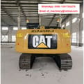 Caterpillar 320D2 Raupenbagger 2024, Heckansicht