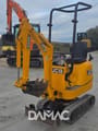 2015 JCB 8008 CTS mini excavator, front three-quarter view