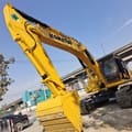 2025 Komatsu PC350-7 crawler excavator, front three-quarter view