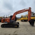 2022 Hitachi Zaxis 120 crawler excavator side profile