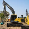 2023 Volvo EC210 crawler excavator side profile view
