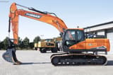2022 Doosan DX225LC-7 crawler excavator, side view