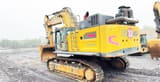 2021 XCMG XE690DK crawler excavator, rear three-quarter view