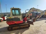 2017 Takeuchi TB250 mini excavator, side profile view