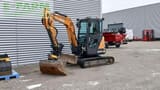 2021 CASE CX37C mini excavator, front three-quarter view