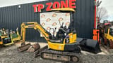 2019 Komatsu PC26MR-3 mini excavator, side view
