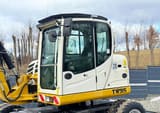 2015 Terex TW85 wheel excavator cab view