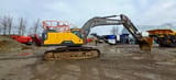 2018 Volvo EC300EL crawler excavator, side view