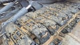 2012 Takeuchi TB1140 crawler excavator track detail