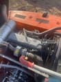 2024 Hitachi ZX350 crawler excavator engine compartment view
