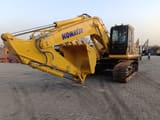 2024 Komatsu PC210 crawler excavator, front three-quarter view