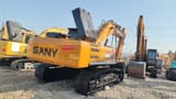 2023 Sany 365H crawler excavator, rear three-quarter view