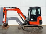 2020 Kubota KX037-4 mini excavator, side profile view