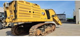 2021 Caterpillar 395-07 crawler excavator, rear three-quarter view