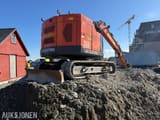 2022 Hitachi ZE85 electric excavator rear view