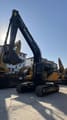 2023 Hyundai R220LC-9S crawler excavator, front three-quarter view