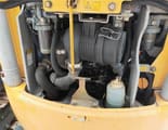 2023 Yanmar VIO 17 mini excavator engine compartment view