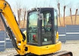 2019 Caterpillar 305.5E mini excavator cab and boom view