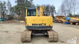 2013 Komatsu PC138US-8 crawler excavator, rear view