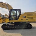 2022 Caterpillar 330GC crawler excavator side view