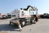 2012 Liebherr A914 wheel excavator rear three-quarter view