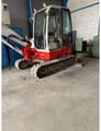2016 Takeuchi TB260 mini excavator, side view
