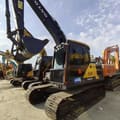 2023 Volvo EC140 crawler excavator, front three-quarter view