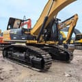 2020 Caterpillar 340D L crawler excavator, side profile view