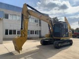 2022 Caterpillar 312D crawler excavator, side profile view