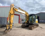 2021 Kobelco SK130LC-11 crawler excavator, side view