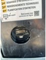 2019 Caterpillar 305.5E2 hour meter display