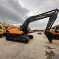2022 Hyundai R225LC-9S crawler excavator, side view