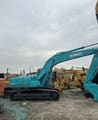 2018 Kobelco SK200 crawler excavator side view