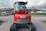 2016 Yanmar VIO50-U mini excavator, rear view